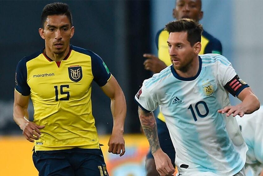 Argentina se mide ante Ecuador por un lugar en las semifinales de la